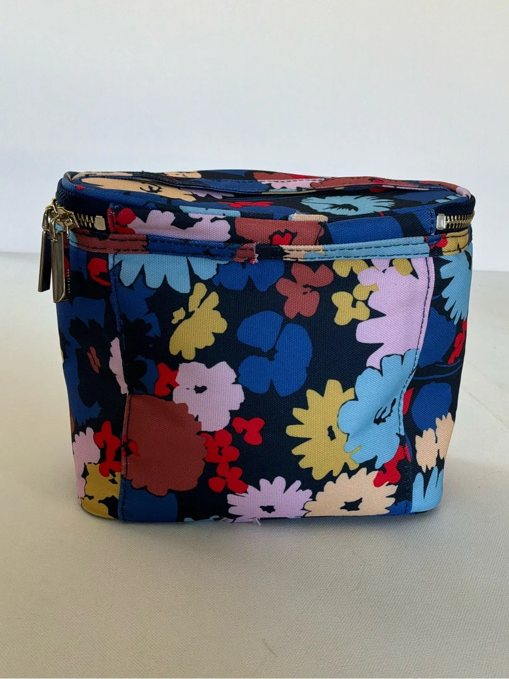 Kate Spade New York Floral Travel Cosmetic Train Case Makeup Organizer